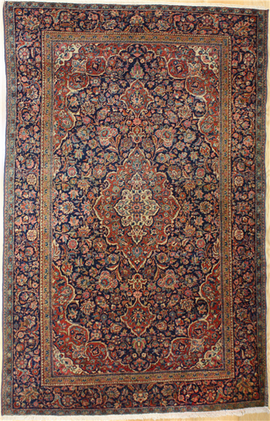 Traditional Antique Persian Kashan Carpet R7970