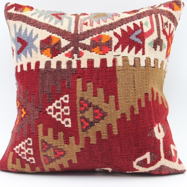 M490 Turkish Antique Kilim Cushion Cover