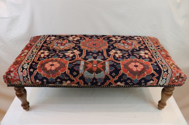 R7603 Turkish Bench Kilim Stool