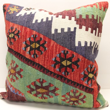 XL367 Turkish Kilim Cushion Cover