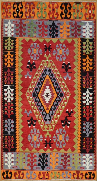 R8761 Turkish Kilim Rug