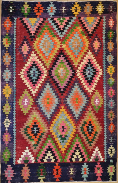 R8950 Turkish Kilim Rugs