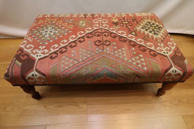 R4008 Turkish Kilim Stool