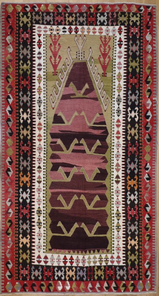 R7618 Turkish Konya Obruk Kilim