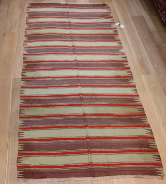 Turkish Striped Kilim Rugs R9034