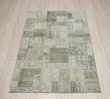 R8991 Turkish Vintage Overdyed Patchwork Rugs