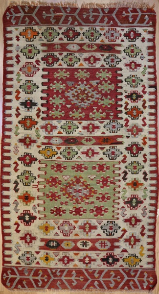 R6961 Vintage Anatolian Kilim Rug