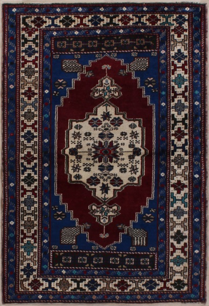 R1523 Vintage Anatolian Yoruk Carpets