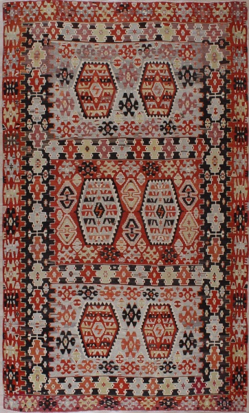 R4580 Vintage Esme Kilim Rug