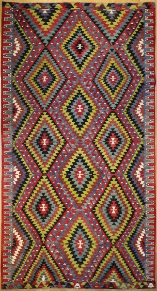 R8917 Vintage Flat Weave Kilim Rugs