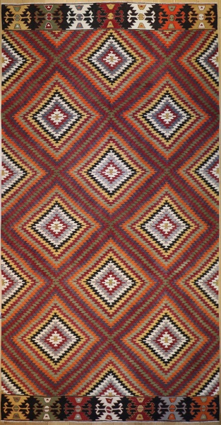 R8956 Vintage Kilim Rugs London