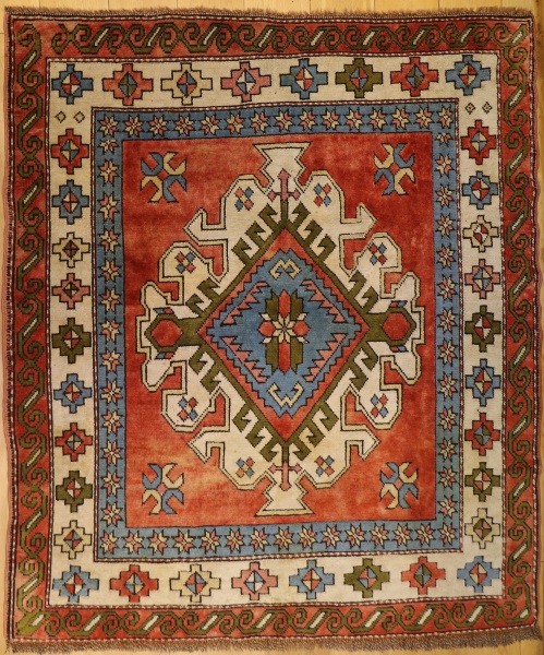 R374 Vintage Konya Turkish Carpet