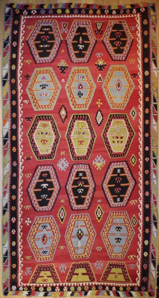 R8125 Vintage Large Kilim Rugs