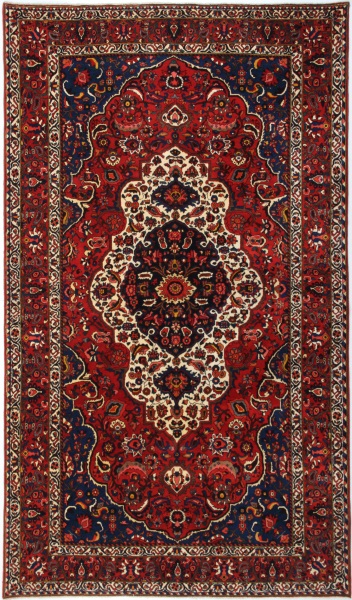 R3705 Vintage Persian Bakhtiari Carpet