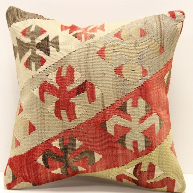 S476 Vintage Turkish Kilim Cushion Covers