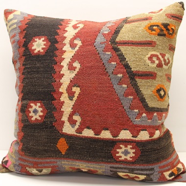 XL495 Vintage Turkish Kilim Cushion Covers