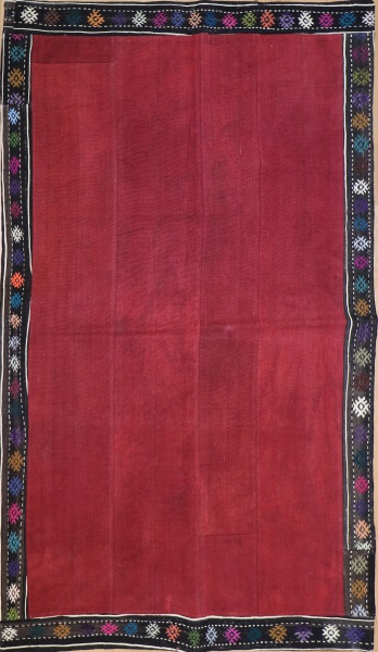 R2607 Vintage Turkish Kilim Patchwork Rug