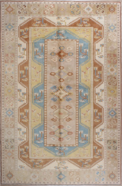 F894 Vintage Turkish Milas Carpets