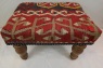 R7744 - Antique Handmade Kilim Footstools