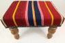 R7747 - Vintage Kilim Footstools