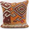 L695 Antique Anatolian Kilim Cushion Cover