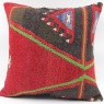 L695 Antique Anatolian Kilim Cushion Cover