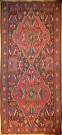 F767 Antique Caucasian Karabagh Kilim Rug