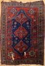 R5358 Antique Caucasian Kazak Rug
