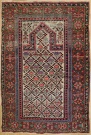 R7305 Antique Caucasian Marasali Prayer Rug