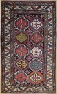 R1145 Antique Caucasian Shirvan Rug