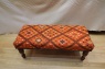 Antique Kilim Bench Table Stool R5204