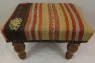 R5385 Antique Kilim Covered Footstools