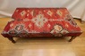 R4732 Antique Kilim Ottoman Stool Table