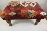 R4733 Antique Kilim Stool