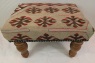 R5266 Antique Kilim Stool
