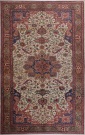 R7464 Antique Persian Isfahan Carpet