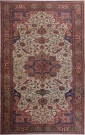 R7464 Antique Persian Isfahan Carpet