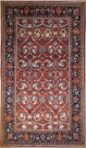 R5770 Antique Persian Silk and Wool Kashan Rug