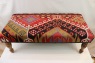 Antique Turkish Bench Kilim Stools R5965