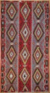 R7646 Antique Turkish Esme Kilim Rugs in London