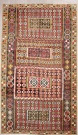 R7505 Antique Turkish Gomurgen Kilim Rug