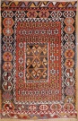 R8703 Antique Turkish Kayseri Kilim Rug