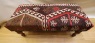 R7588 Antique Turkish Kilim Bench Stool