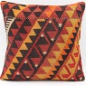 M1341 Antique Turkish Kilim Pillow Cover