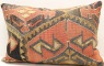 D128 Antique Turkish Kilim Pillow Cover