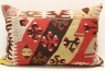 D395 Antique Turkish Kilim Pillow Cover