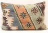 D409 Antique Turkish Kilim Pillow Cover