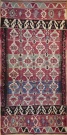 F1390 Antique Turkish Konya Kilim Rug