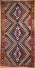 R1954 Antique Turkish Malatya Kilim Rug