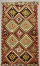 R4321 Antique Turkish Mut Kilim Rugs